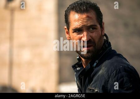 MANUEL GARCIA - rulfo in 6 U-Bahn (2019), von Michael Bay. Credit: BAY FILMS/SKYDANCE MEDIA/Album Stockfoto