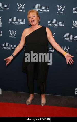 Dezember 21, 2019, Sydney, NSW, Australien: PAULA DUNCAN nimmt an der Eröffnung der neuen Sydney Kolosseum West HQ Theater am Dezember 21, 2019 in Sydney, NSW Australien (Bild: © Christopher Khoury/australische Presseagentur über ZUMA Draht) Stockfoto