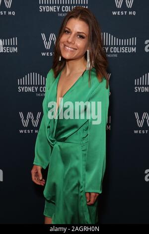 Dezember 21, 2019, Sydney, NSW, Australien: JASMINE RAE nimmt an der Eröffnung der neuen Sydney Kolosseum West HQ Theater am Dezember 21, 2019 in Sydney, NSW Australien (Bild: © Christopher Khoury/australische Presseagentur über ZUMA Draht) Stockfoto