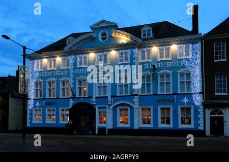 Die Dukes Head Hotel, Kings Lynn, Norfolk, England, Großbritannien Stockfoto