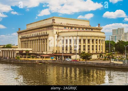 Manila Central Post Office Building in Philippinen Stockfoto