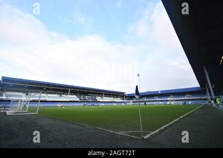 LONDON, ENGLAND - 21. Dezember allgemeine Ansicht der Veranstaltungsort während der Sky Bet Championship Match zwischen den Queens Park Rangers und Charlton Athletic an der Loftus Road Stadium, London am Samstag, den 21. Dezember 2019. (Credit: Ivan Jordanov | MI Nachrichten) das Fotografieren dürfen nur für Zeitung und/oder Zeitschrift redaktionelle Zwecke verwendet werden, eine Lizenz für die gewerbliche Nutzung Kreditkarte erforderlich: MI Nachrichten & Sport/Alamy leben Nachrichten Stockfoto