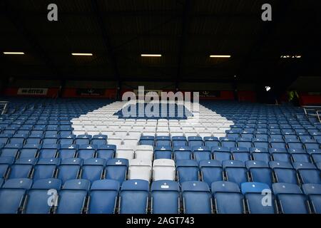 LONDON, ENGLAND - 21. Dezember allgemeine Ansicht der Veranstaltungsort während der Sky Bet Championship Match zwischen den Queens Park Rangers und Charlton Athletic an der Loftus Road Stadium, London am Samstag, den 21. Dezember 2019. (Credit: Ivan Jordanov | MI Nachrichten) das Fotografieren dürfen nur für Zeitung und/oder Zeitschrift redaktionelle Zwecke verwendet werden, eine Lizenz für die gewerbliche Nutzung Kreditkarte erforderlich: MI Nachrichten & Sport/Alamy leben Nachrichten Stockfoto