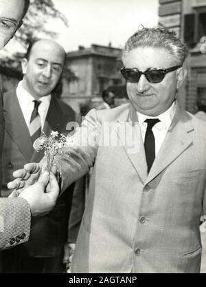 Italienische Politiker Giovanni Leone, Rom, Italien 1950 s Stockfoto