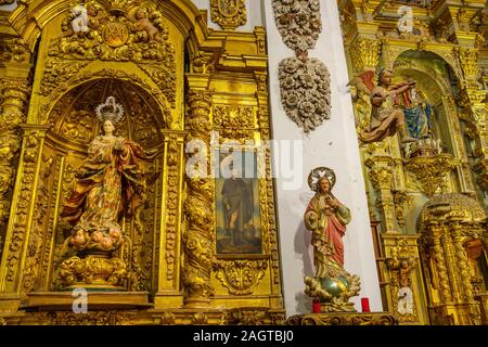 Andalusische gotischen Baustil der Kirche San Juan de Dios, Antequera. Provinz Málaga, Andalusien. Im südlichen Spanien Europa Stockfoto