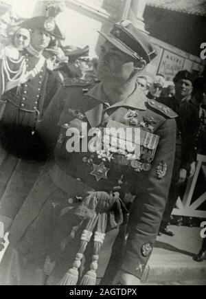 Italienischen Offizier in der Armee, Flieger und faschistischen Politiker Ettore Muti, Rom, Italien 1930 Stockfoto