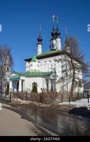 Frühling in Susdal. Susdal ist eine der Städte des Goldenen Ring von Russland. Stockfoto