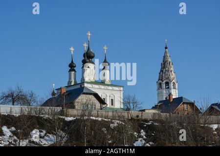 Frühling in Susdal. Susdal ist eine der Städte des Goldenen Ring von Russland. Stockfoto