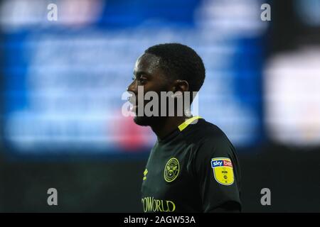 West Bromwich, Großbritannien. 21. Dezember 2019. Josh Dasilva von Brentford während der Sky Bet Championship Match zwischen West Bromwich Albion und Brentford in West Bromwich, West Bromwich am Samstag, den 21. Dezember 2019. (Credit: Leila Coker | MI Nachrichten) das Fotografieren dürfen nur für Zeitung und/oder Zeitschrift redaktionelle Zwecke verwendet werden, eine Lizenz für die gewerbliche Nutzung Kreditkarte erforderlich: MI Nachrichten & Sport/Alamy leben Nachrichten Stockfoto