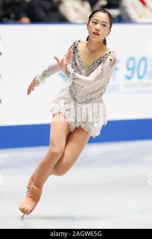 Yoyogi 1 Gymnasium, Tokio, Japan. 21 Dez, 2019. Hana Yoshida, 21. Dezember 2019 - Eiskunstlauf: Japan Eiskunstlauf-WM 2019 der Frauen Kür im Yoyogi 1 Gymnasium, Tokio, Japan. Credit: Sho Tamura/LBA SPORT/Alamy leben Nachrichten Stockfoto