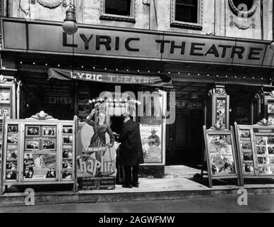 1930 New York City - Lyrik Theater, 3. Avenue zwischen der 12. und der 13. Straße, Manhattan Stockfoto