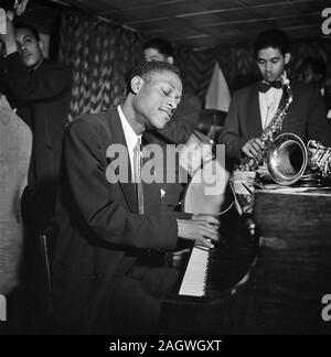 Portrait von Eddie Heywood, Downbeat, New York, N.Y., Ca. Juli 1947 Stockfoto