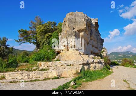 Landschaft in der Nähe von Dorf Siurana in Katalonien, Spanien Stockfoto