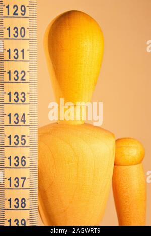 GP Ausrüstung für einen BMI Überprüfung. Stockfoto