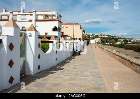 Casares weiße Dorf Pueblo Blanco, Costa Del Sol, Provinz Malaga, Andalusien Stockfoto