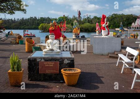 Grand Bassin Hindu Tempel, Mauritius Stockfoto