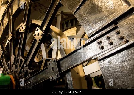 Pleasley Grube, Derbyshire Stockfoto