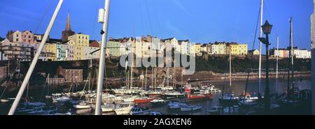 Tenby. Pembrokeshire. Wales. Cymru. VEREINIGTES KÖNIGREICH. Vereinigtes Königreich Stockfoto