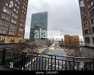 Tudor City Place (Manhattan). Stockfoto