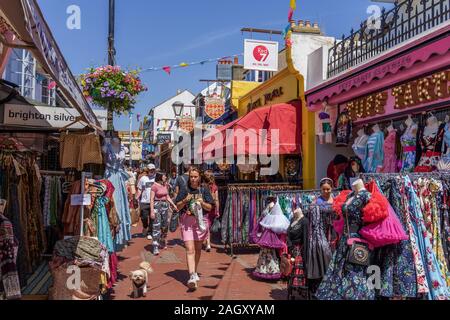 Die Kensington Gardens, North Laine, Brighton, Großbritannien Stockfoto