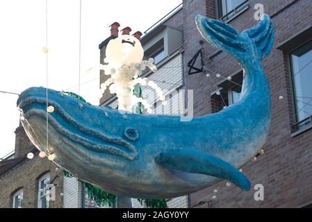 2019 Carnaby's Christmas Lights, ocean Erhaltung Nächstenliebe, Project Zero Stockfoto