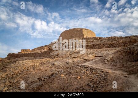 Turm des Schweigens in Yad, Iran, Zoroastrismus Stockfoto