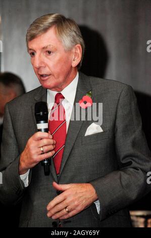 Martin Peters bei Sportsmans Mittagessen Stockfoto