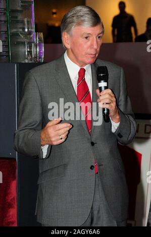 Martin Peters bei Sportsmans Mittagessen Stockfoto