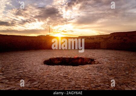 Turm des Schweigens in Yad, Iran, Zoroastrismus Stockfoto