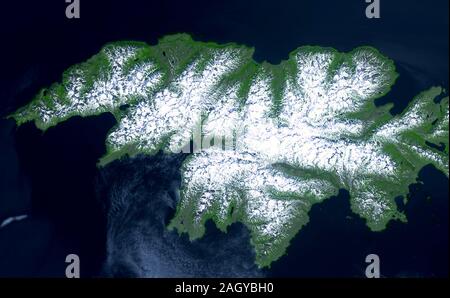 Attu Island, die westlichste von Alaska Aleuten Stockfoto