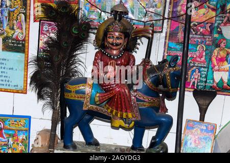 Der Indische Hindu-Gott Shri Goga Ji Maharaj Stockfoto