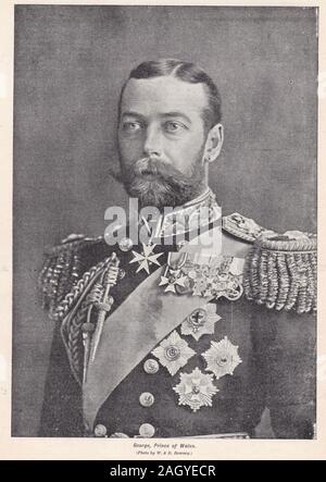 George, Prinz von Wales. Stockfoto