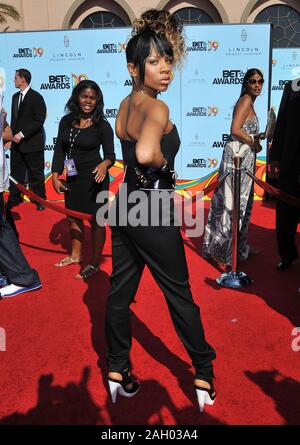 Lil Mama-BET Awards 2009 im Shrine Auditorium in Los Angeles. LilMama 40 Red Carpet Event, Vertikal, USA, Filmindustrie, Prominente, Photogra Stockfoto