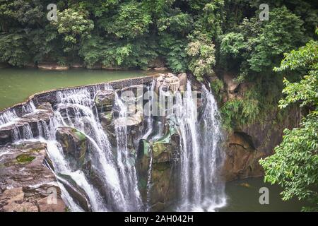 Shifen Wasserfall, Taiwan Stockfoto