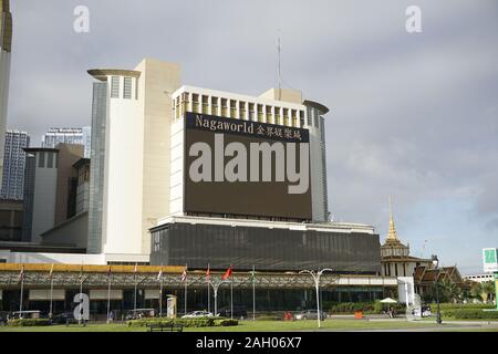Nagaworld Hotel in Phnom Penh, Kambodscha Stockfoto