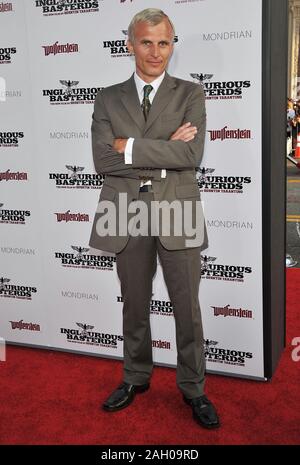 Richard Sammel - Inglourious Basterds Premiere auf der Chinese Theatre in Los Angeles. SammelRichard 59 Red Carpet Event, Vertikal, USA, Filmindustrie Stockfoto