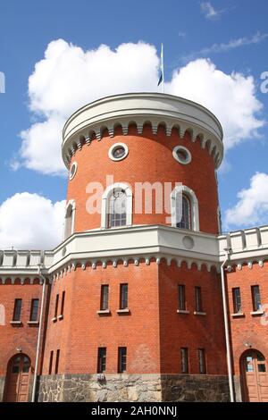 Stockholm, Schweden. Gemauertes Schloss auf Insel Kastellholmen. Stockfoto