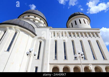Arad, Rumänien. Orthodoxe Kathedrale der Heiligen Dreifaltigkeit. Stockfoto