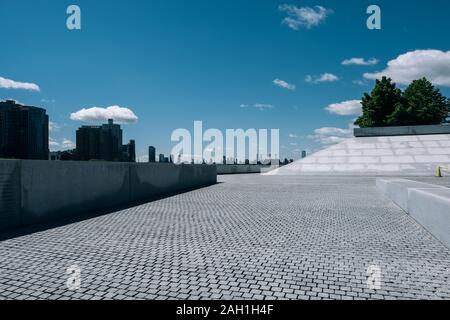 New York City - USA - 15. Mai 2019: Roosevelt Island Stockfoto