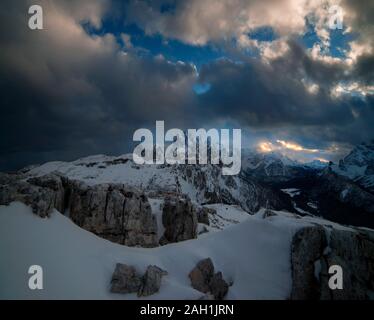 Schönsten Berge der Dolomiten Stockfoto