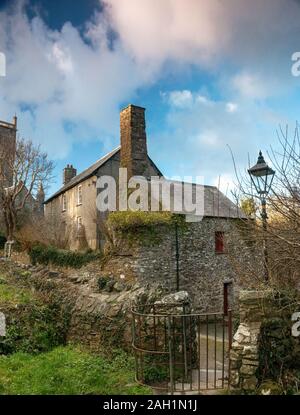 Die Kathedrale von St Davids Tyddewi Pembrokeshire Coast National Park Stockfoto