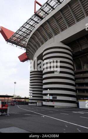 Milano Italien vom 31. März 2008: Das San Siro Stadion Stockfoto