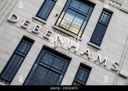 Debenhams Department Store auf der Argyle Street im Stadtzentrum von Glasgow Stockfoto