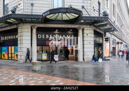 Debenhams Department Store auf der Argyle Street im Stadtzentrum von Glasgow Stockfoto