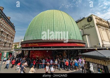 Madame Tussauds Wachsfigurenkabinett Museum und Planetarium, London, England, Vereinigtes Königreich, Europa Stockfoto
