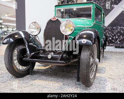 Bugatti Berline Typ 40 1928 1926 - 1930 der Europäischen Stadt Mulhouse, Frankreich Stockfoto