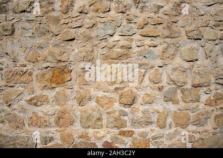 Alte Mauerwerk aus der Jerusalemer Stein. Israel Stockfoto