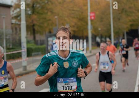 Der Marathon in Amsterdam Die Niederlande 2019 Stockfoto