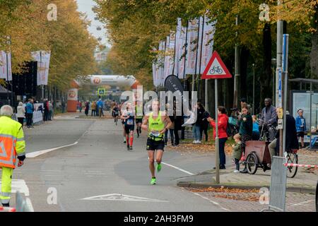 Der Marathon in Amsterdam Die Niederlande 2019 Stockfoto