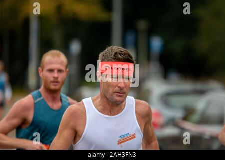 Der Marathon in Amsterdam Die Niederlande 2019 Stockfoto